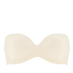 Soutien-gorge bandeau beige