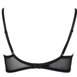 Soutien-Gorge Bandeau Bretelles Amovibles Noir