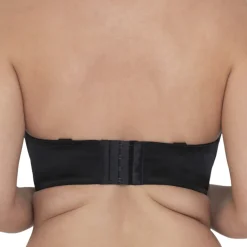 Soutien-gorge bandeau moulé armatures noir