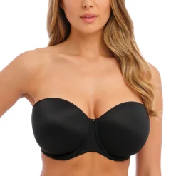 Soutien-gorge bandeau moulé à armatures Fantasie AURA noir-Fantasie