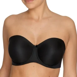 Soutien-gorge bandeau sans coques noir