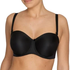 Soutien-gorge bandeau sans coques noir