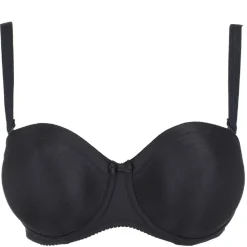 Soutien-gorge bandeau sans coques noir