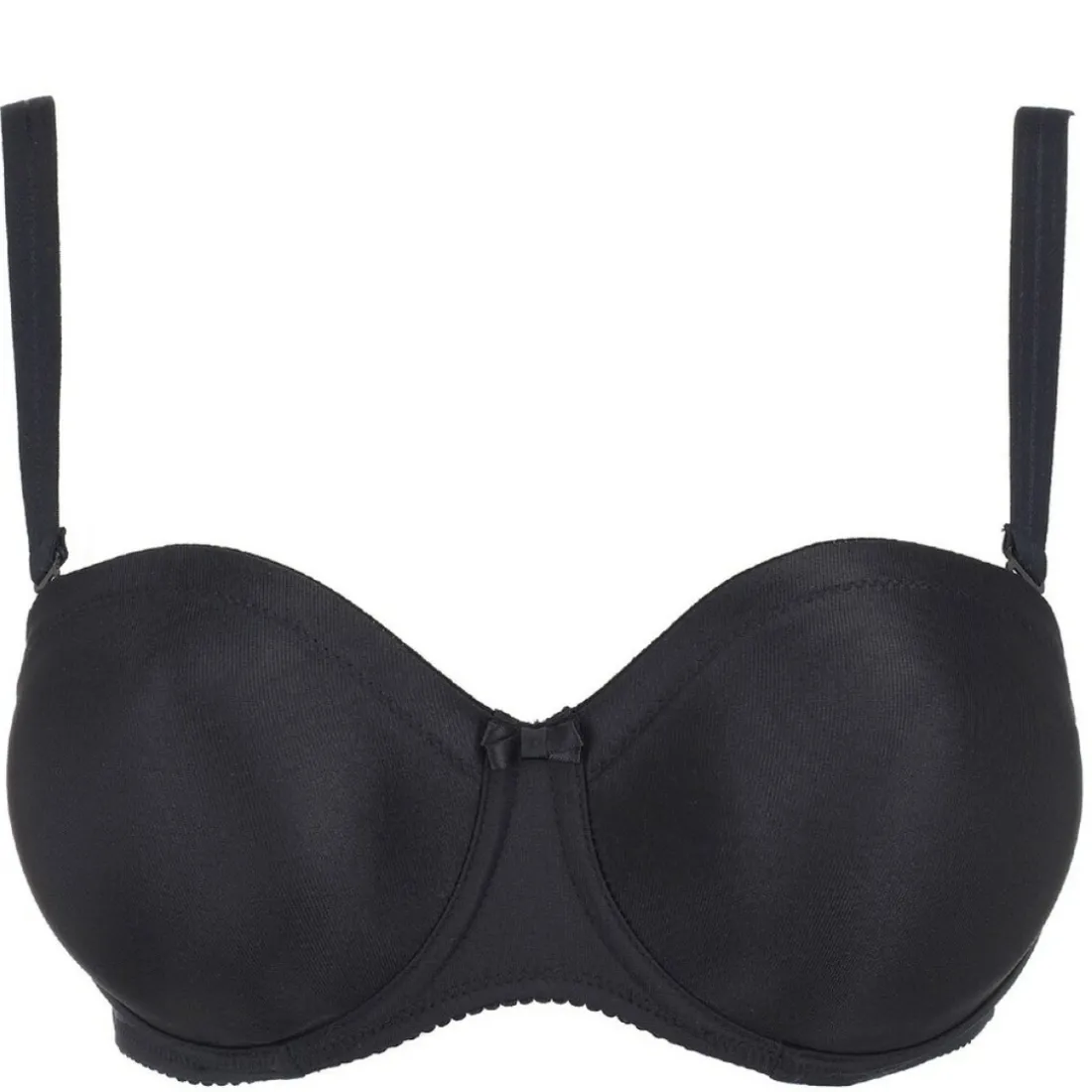Soutien-gorge bandeau sans coques noir