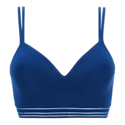 Soutien-gorge brassière coques sans armatures - Bleu