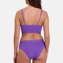 Soutien-gorge brassière coques sans armatures - Violet