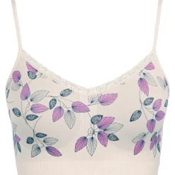 Soutien-gorge brassière sans armatures multicolore