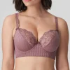 Soutien-gorge bustier armatures - Rose