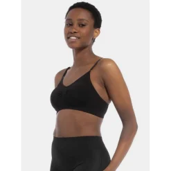 Soutien-gorge Confort bretelles fines sans armature Noir