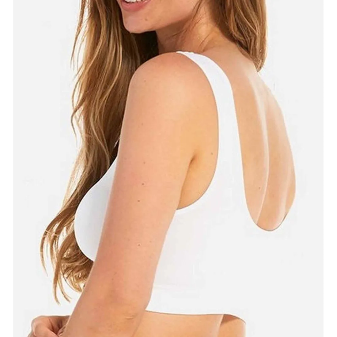 Soutien-Gorge Confort classique sans armature Blanc