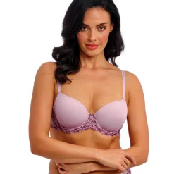 Soutien-gorge contour à armatures violet