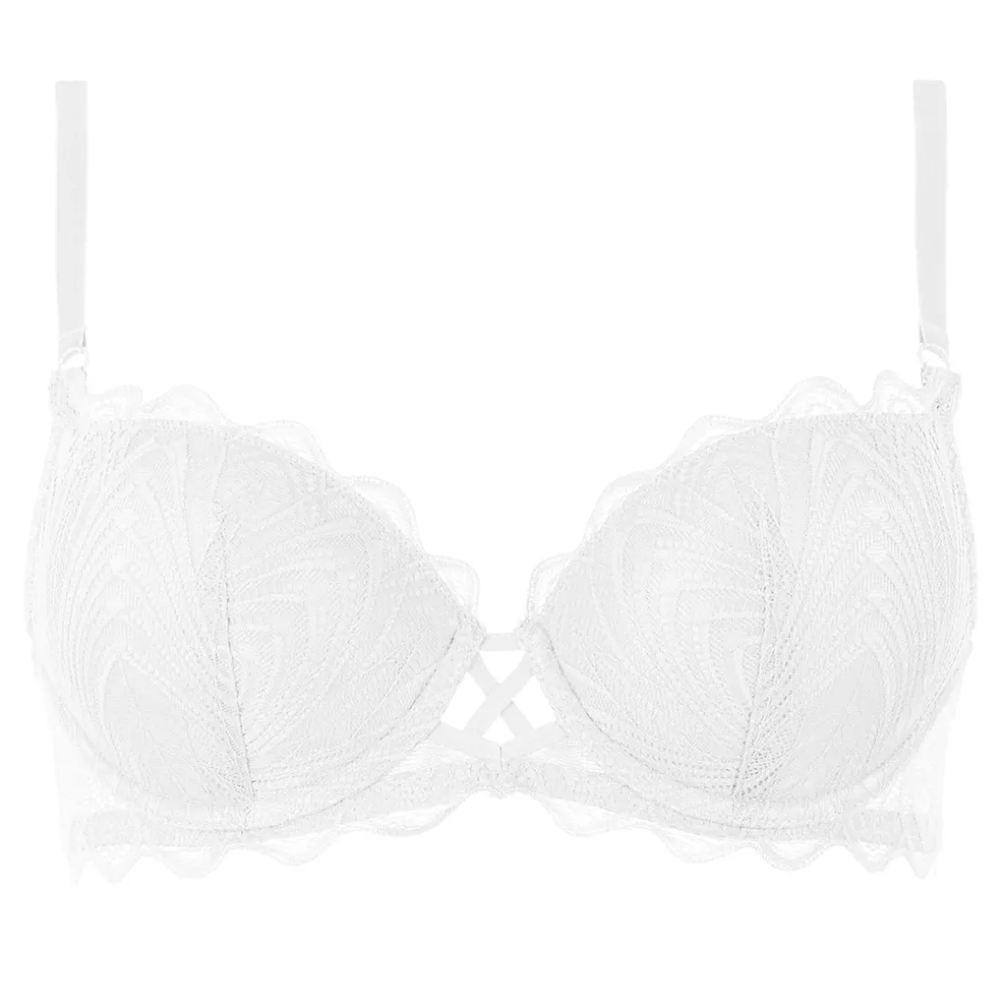 Soutien-gorge coques à armatures blanc