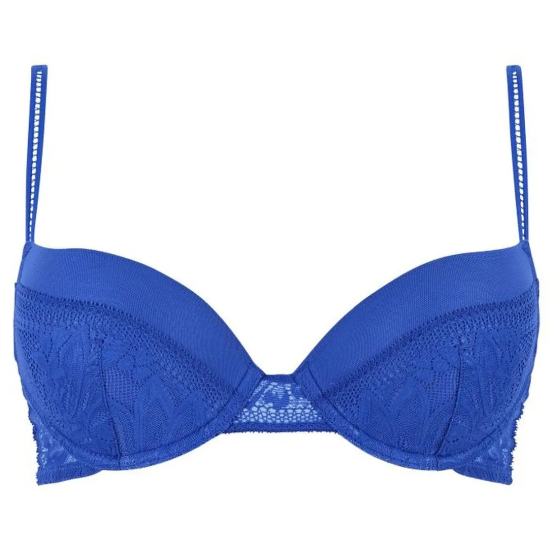 Soutien-gorge coques à armatures bleu