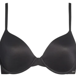 Soutien-gorge coques armatures noir en nylon