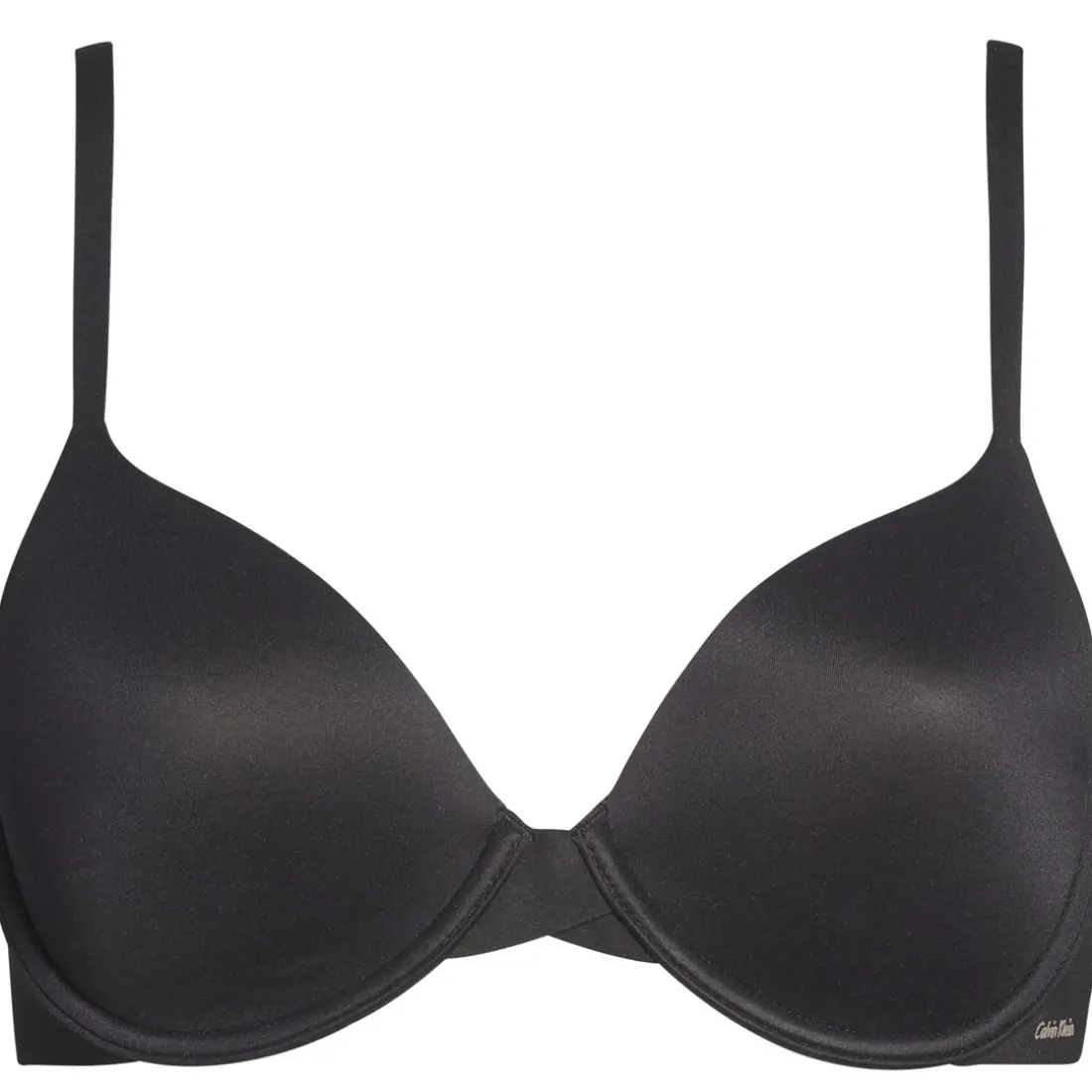 Soutien-gorge coques armatures noir en nylon