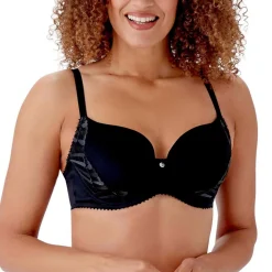 Soutien-gorge coques armatures - Noir