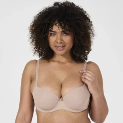 Soutien-gorge coques armaturé beige