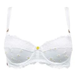 Soutien-gorge coques armatures Blanc