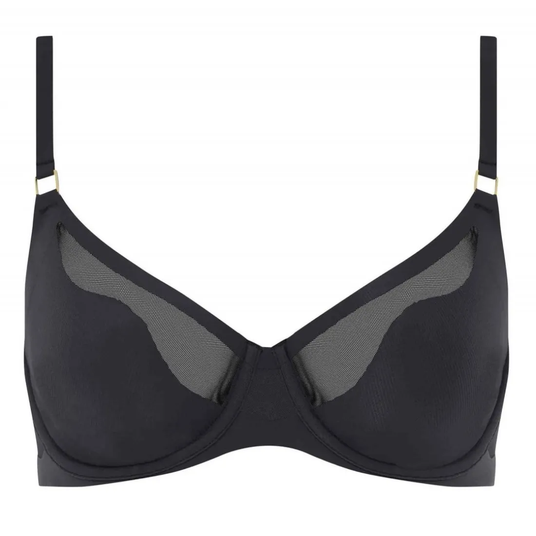 Soutien-gorge coques armatures - Noir