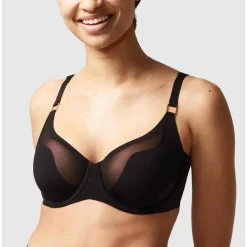 Soutien-gorge coques armatures - Noir
