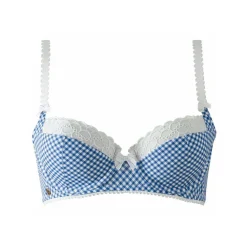 Soutien-gorge coques Bleu Brigitte Bardot
