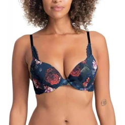 Soutien-gorge Coques Fines Armatures Dorina bleu