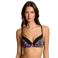 Soutien-gorge coques moulées noir Heloise