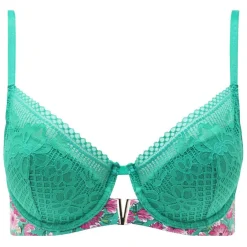 Soutien-gorge coques moulées vert Mathilde
