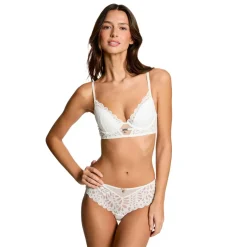 Soutien-gorge coques moulées ivoire Amelie blanc