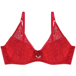 Soutien-gorge coques moulées armatures - Rouge Pomm Poire