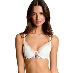 Soutien-gorge coques moulées ivoire Mathilde blanc