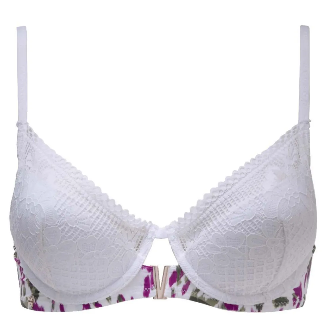 Soutien-gorge coques moulées ivoire Mathilde blanc