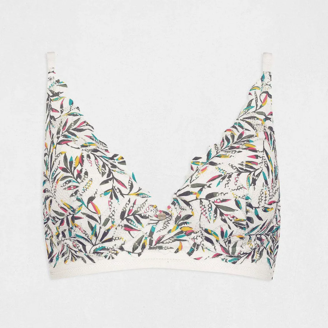 Soutien-gorge coques moulées armatures - Ivoire