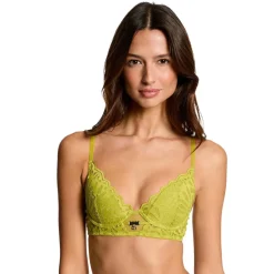 Soutien-gorge coques moulées vert Amelie