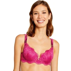 Soutien-gorge Coques Moulées Armatures Morgan Lingerie rose