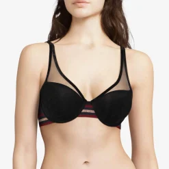 Soutien-gorge coques plongeant armatures - Noir Passionata - STREET