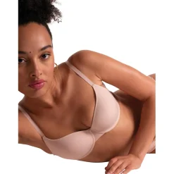 Soutien-gorge corbeille à armatures rose