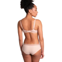 Soutien-gorge corbeille à armatures rose