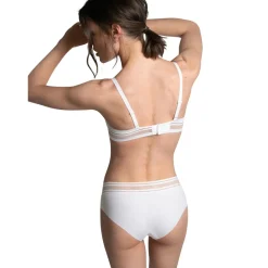 Soutien-gorge corbeille - Blanc