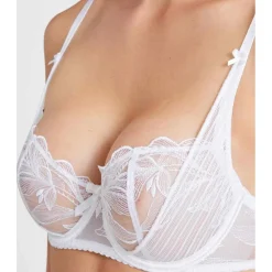 Soutien-gorge corbeille armatures - Blanc