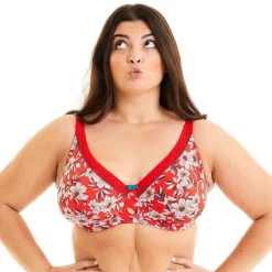 Soutien-gorge Corbeille Armatures - Rouge