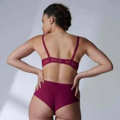 Soutien-gorge corbeille armatures - Violet