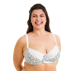 Soutien-gorge corbeille armatures - Blanc Pomm Poire