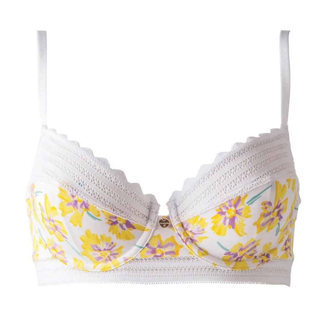 Soutien-gorge corbeille blanc Tina