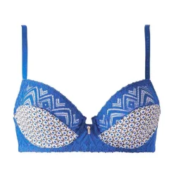 Soutien-gorge corbeille bleu Kim