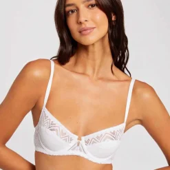Soutien-gorge corbeille blanc Kim