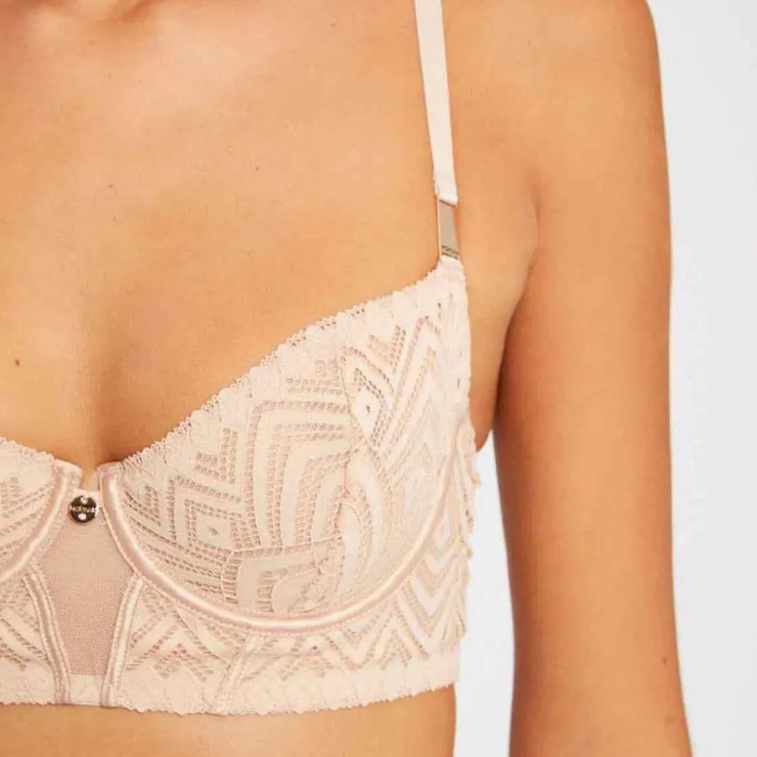 Soutien-gorge corbeille chair Nina beige