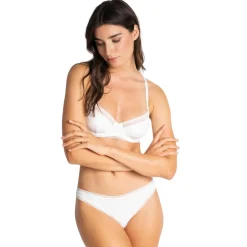 Soutien-gorge corbeille Charlotte blanc en coton