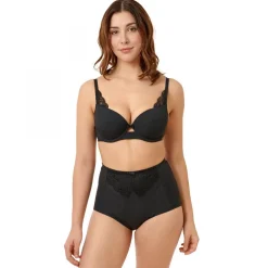 Soutien-gorge corbeille coques armatures noir