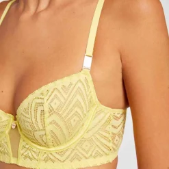 Soutien-gorge corbeille jaune Nina